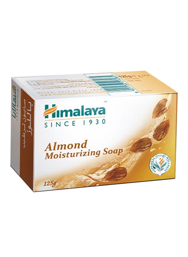 Almond extract soap for moisturizing the skin, 125g